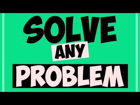 Video: How To Learn To Solve Math Problems