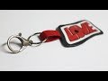 How to make a keychain with paper - DIY keychain with name