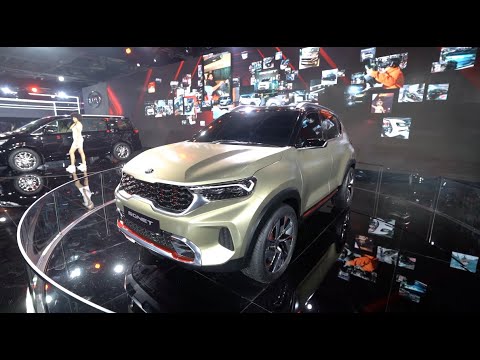 Kia Sonet Concept | Walkaround | Venue/Brezza Rival
