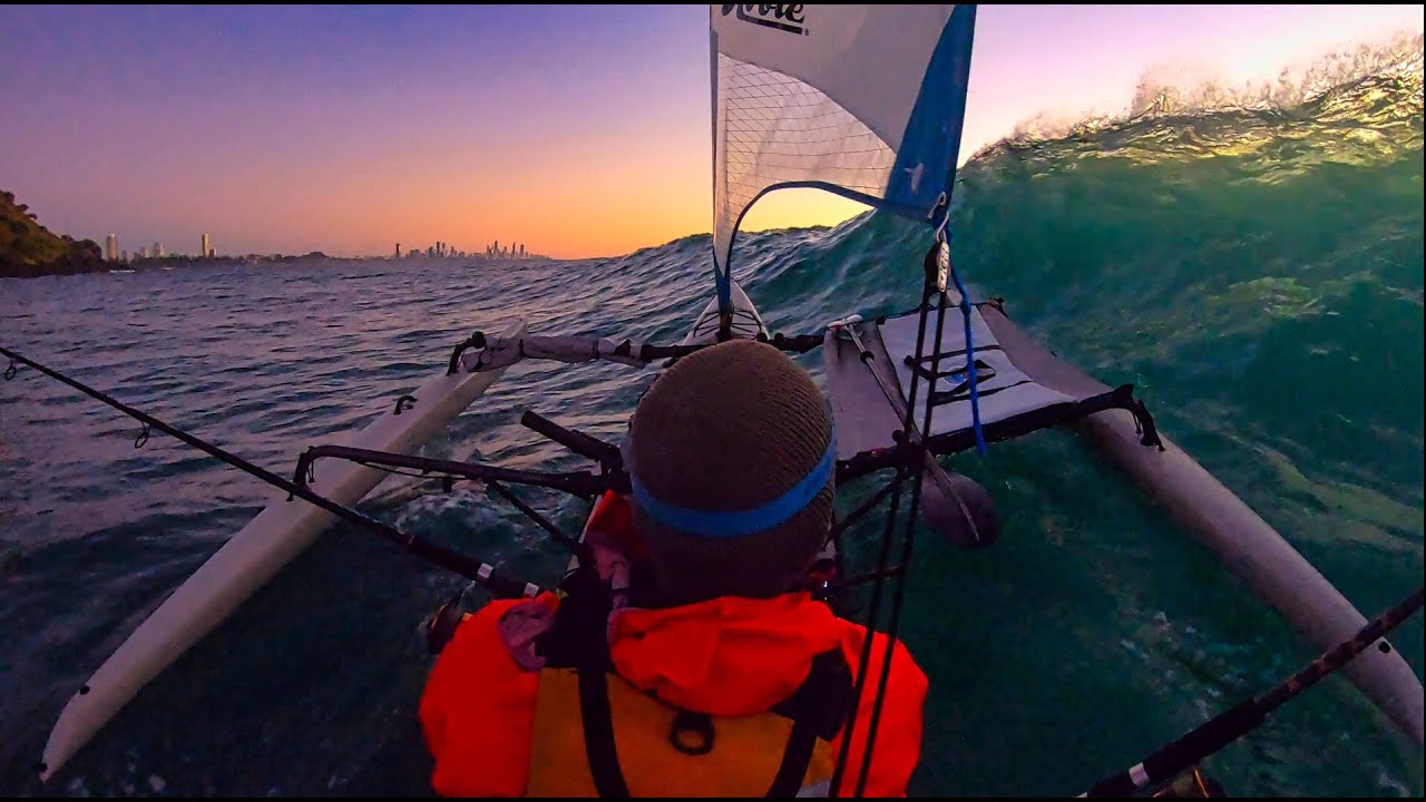 A FREAK WAVE BROKE MY KAYAK! Fishing for MONSTER Tuna // Hobie Tandem Adventure Island
