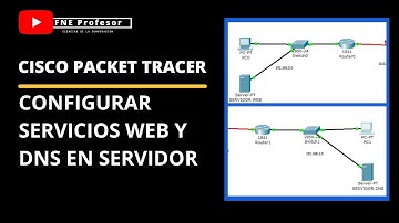 CONFIGURAR SERVICIOS WEB (HTTP) Y DNS EN SERVIDOR DE CISCO PACKET TRACER | CCNA