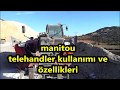 MANİTOU - TELESKOPİK YÜKLEYİCİ