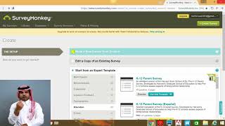Survey Monkey  شرح سيرفي مونكي بلغة الإشارة