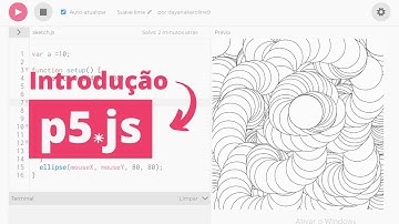 Tutorial - Introdução ao p5.js para iniciantes