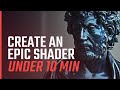 Create an epic shader with ease under 10 min with maya  arnold