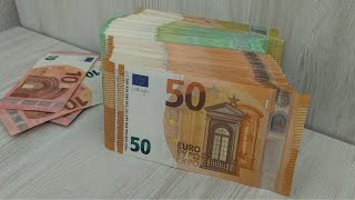 Counting big stack euro !!!