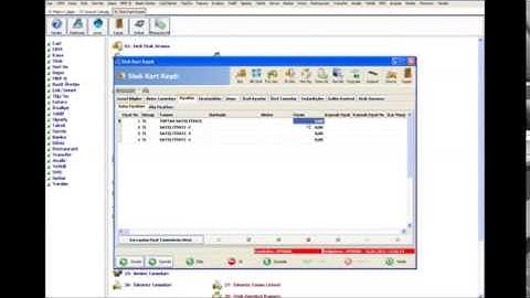 AKINSOFT WOLVOX ERP Programı Stok Kart Kaydı