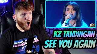 First time hearing KZ Tandingan SEE YOU AGAIN Reaction | KZ TANDINGAN Singer 2018 Reaction