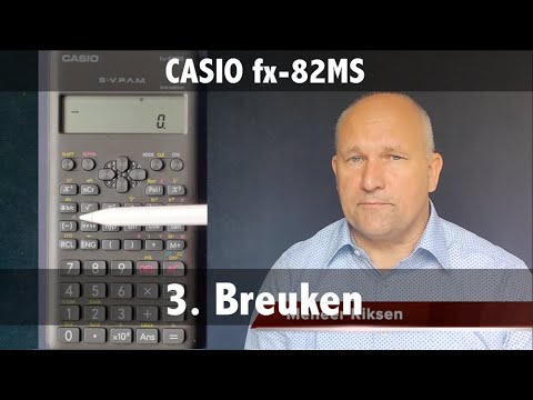 Geef energie Concurreren zacht CASIO fx-82MS _3_Breuken - YouTube