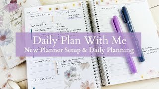 New Planner Move in! | Daily PLAN WITH ME + July Dashboard | Erin Condren Daily Duo