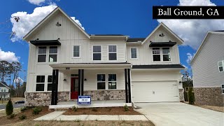 MUST SEE- STUNNING NEW CONSTRUCTION HOME for Sale in Ball Ground, GA - 5 Bedrooms - 3.5 Bathrooms