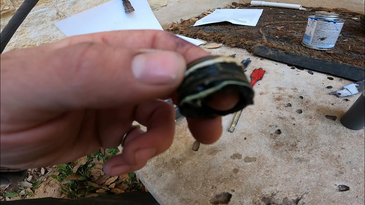 How to remove pvc threads from fitting YouTube