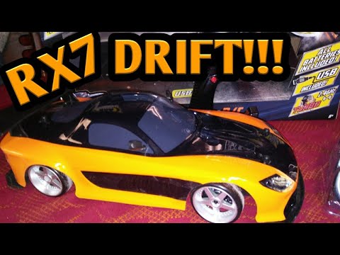 jada-toys-mazda-rx7-han's-drift-car-review-and-drive-video