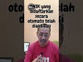 Apa nik otomatis jadi npwp  nik npwp niknpwp