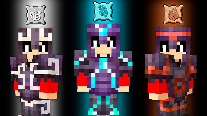CRIEI AS LENDÁRIAS ARMADURAS DOS 4 ELEMENTOS