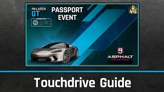 Asphalt 9  1 BILLION DOWNLOADS Events - Touchdrive Guide 