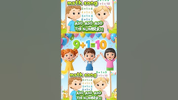 Add, Add, Add the Numbers!, Fun Kids Song to Learn Addition Preschool Math Learning #learncounting