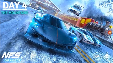 DAY 4 - Need For Speed No Limits 2024 Koenigsegg Jesko Absolut (Winter Pursuit ) The Mountains