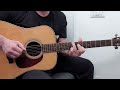 Pink floyd  us and them  acoustic guitar  cover  fingerstyle