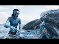 Lo&#39;ak Becomes Friends With Tulkun Scene | AVATAR 2 THE WAY OF WATER (2022) Movie CLIP 4K