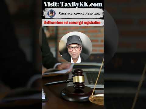 GST Cancellation stuck