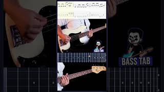 Ghost - Square Hammer (Bass Tab) | Dotti Brothers #basscover #bass #tabs
