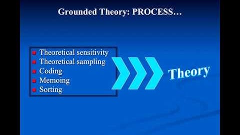 SOCW 360 Grounded Theory