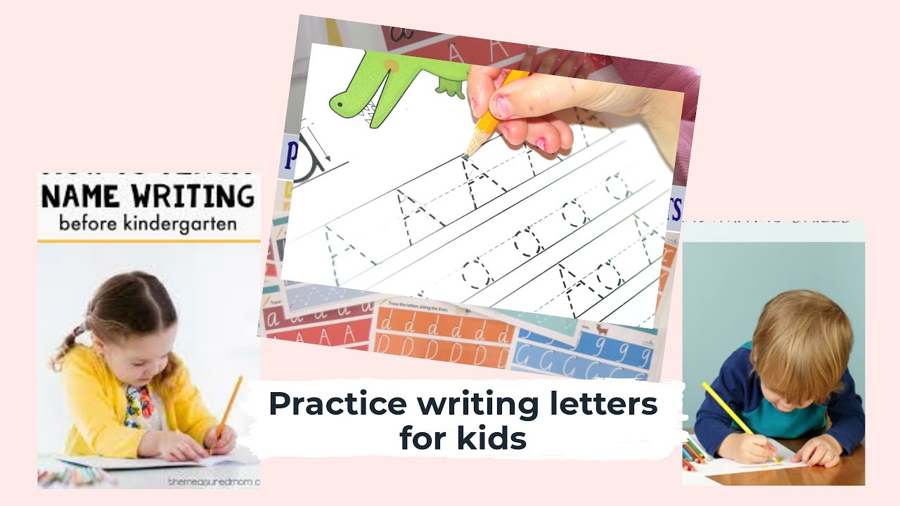 How to create Letter Tracing for kids (alphabet and cursive writing ...