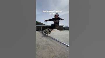 Frontside slash grind. It still feels so sketchy. #skateboarding