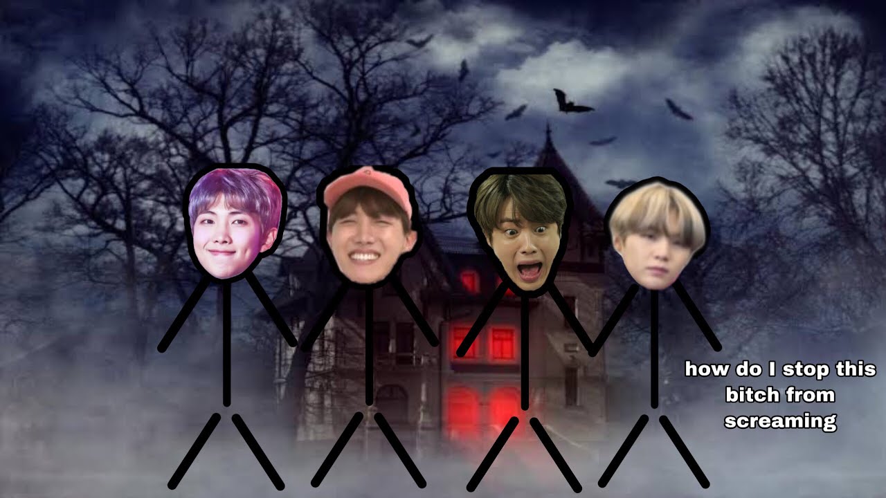 sope, namjin and a haunted house | BTS Stickman