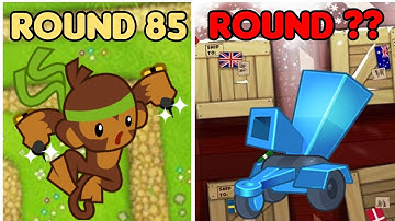 How Far Can Each Tower Get In MASTERY IMPOPPABLE? (BTD5)