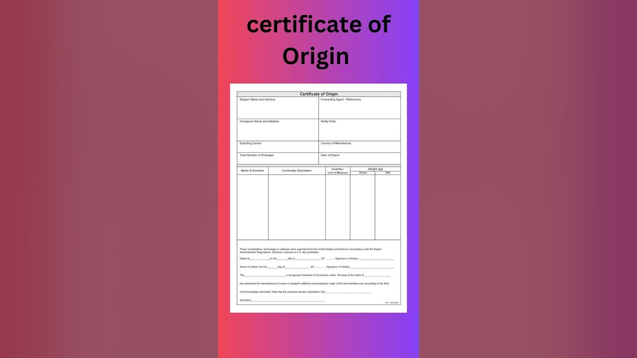 Major shipping documents must have paperwork for smooth shipments youtube