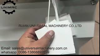 AUTOMATIC TAG KNOTTING MACHINE TL-LY8 model do both elastic string and non-elastic string