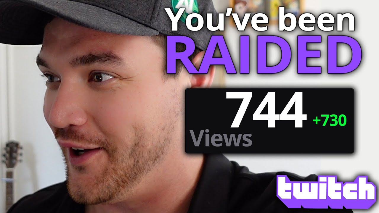 I got RAIDED on TWITCH!! NEW Twitch Streamer!! YouTube