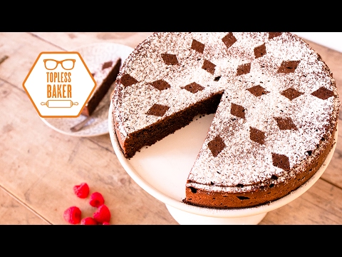 Torta Caprese | Flourless Chocolate Cake - Topless Baker