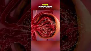 The process of producing urine |3D ANIMATIONS| #UrineProduction #KidneyFunction #Nephron #fyp
