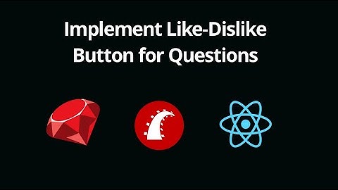 Implement Like-Dislike Button for Questions