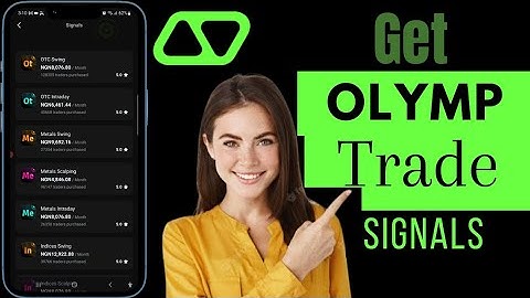 How To Get Olymp Trade Signals | Get Signals For Olymp Trade