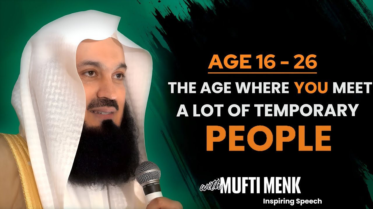 AGE 16-26 THE AGE Where You Meet A Lot Of Temporary People - MUFTI MENK