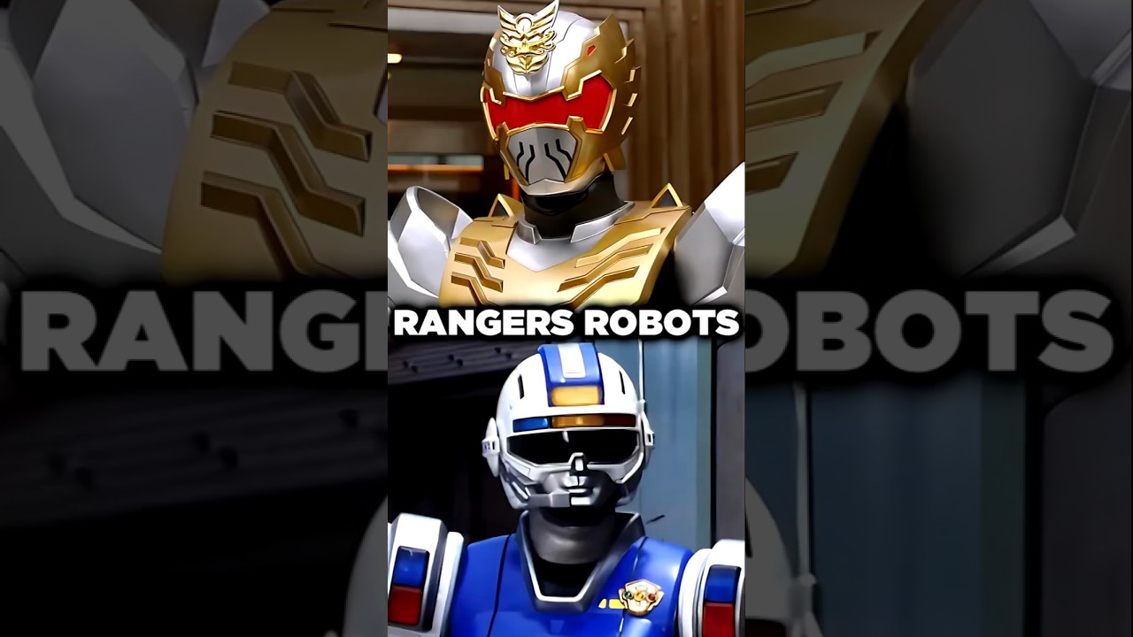 No todos los Power Rangers fueron humanos 🤖 | 