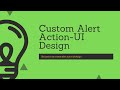 Splunk Custom Alert Action - Designing & Building alert action UI