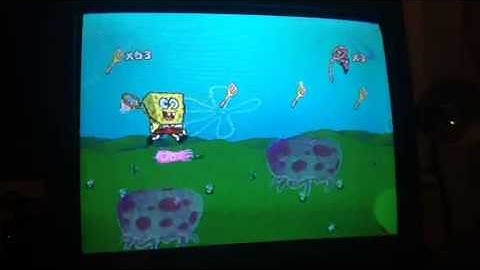 SpongeBob Supersponge PS1 Jelly Fields
