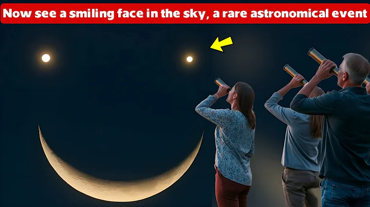 Witness the Smiling Face in the Sky Now A Rare Celestial Event on April 25 - The Moon This Morning