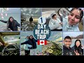 A day trip with my friends from nepal  beach goderich beach  internationalstudent