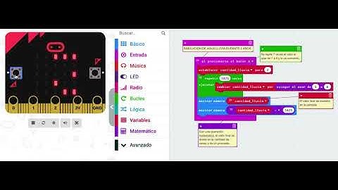 Programación con MakeCode - Micro:bit - Taller 4 - Simulador de N veces un numero aleatorio.