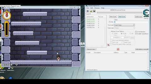 How to hack icy tower 1.4 with cheat engine 5.5