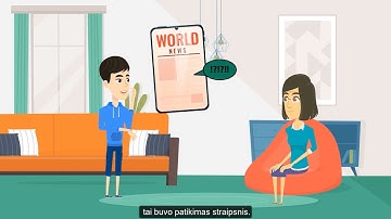 Reading News (Lithuanian Subtitle)