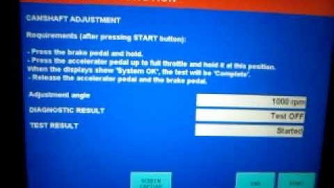 2009 VW Jetta 2.0 Camshaft Adjustment Adaptation