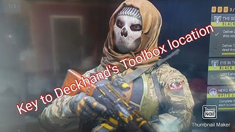 DMZ Key to Deckhands toolbox location