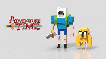 Adventure Time / Fan Art 3D / Magicavoxel